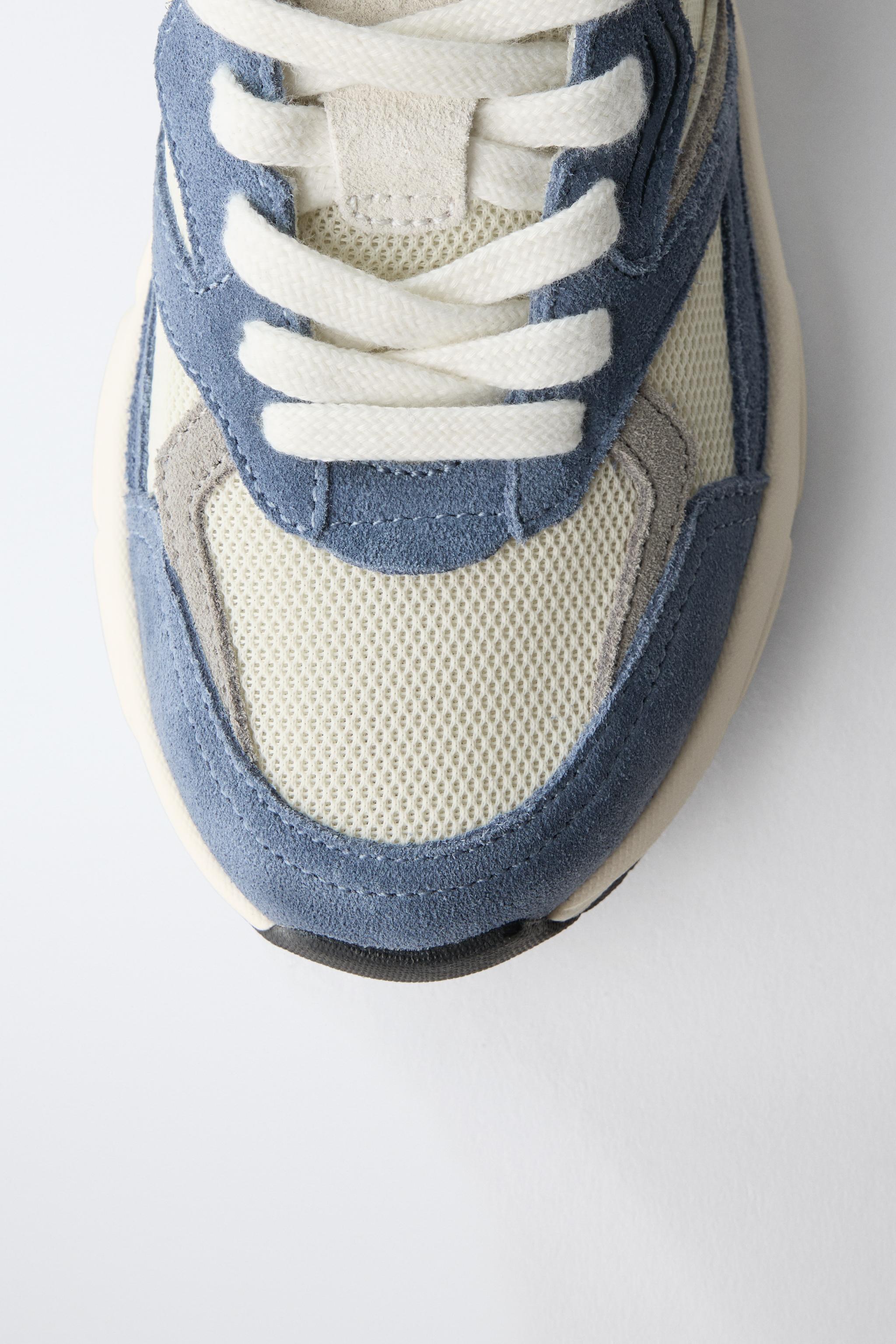 PIECED ATHLETIC SNEAKERS